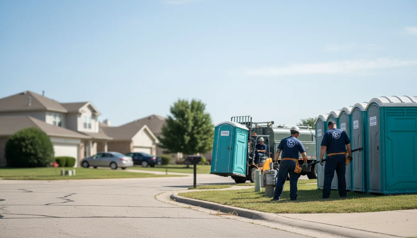 Porta Potty Rental in Belleville, KS near me